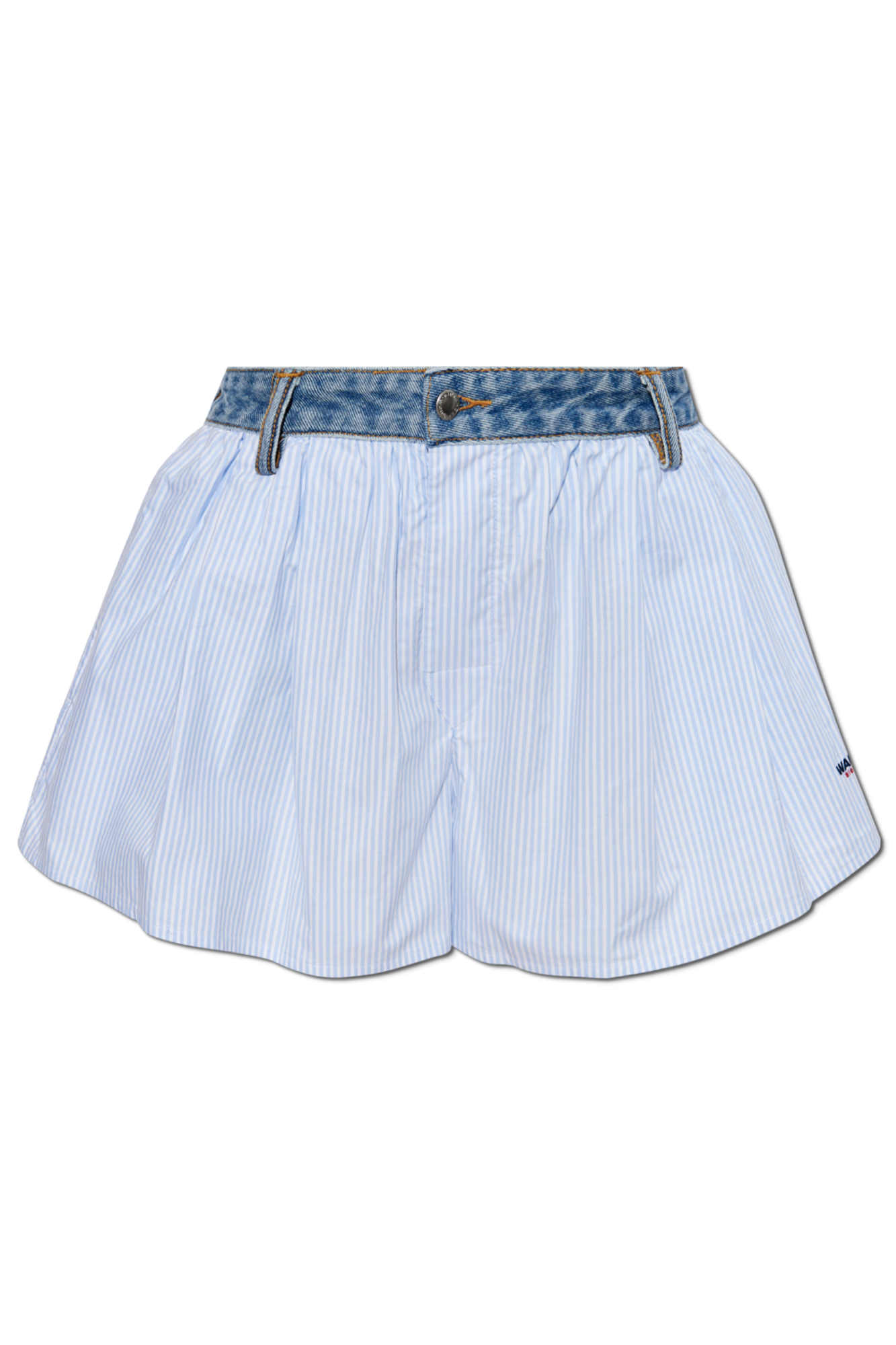 ALEXANDER WANG Lightweight Terry Shorts - Heather Grey